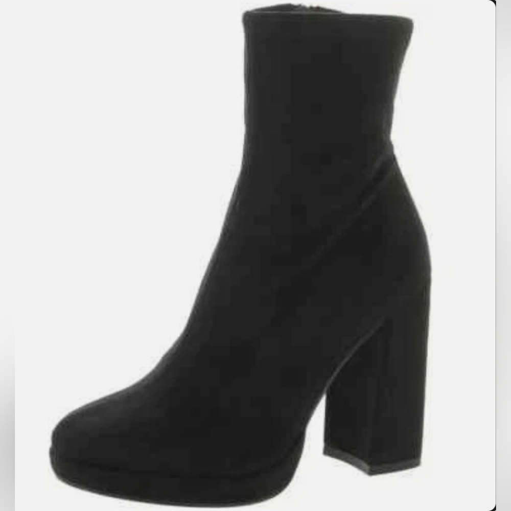 Steve Madden Black Women's Ankle Boots